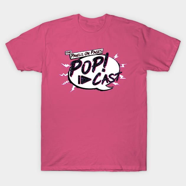 The Panels On Pages PoP!-Cast 2020 T-Shirt by PanelsOnPages